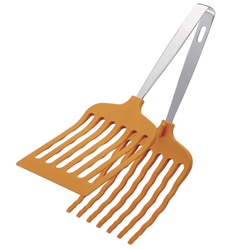 抗菌耐熱マルチグリルトング大 ｵﾚﾝｼﾞ