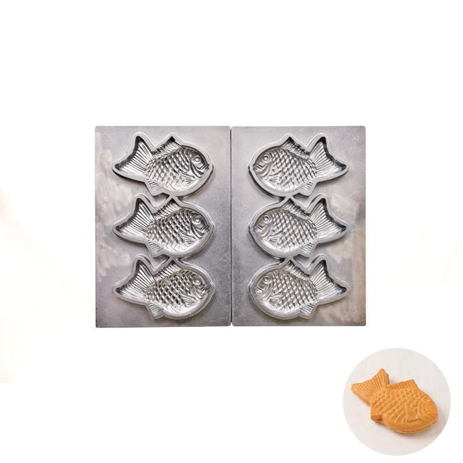 MSP-100用熱盤鯛焼き3個(2枚組)