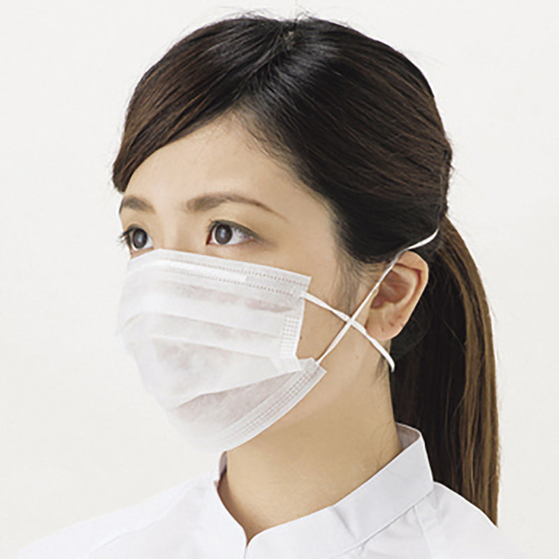 SUN93 ｴﾝｾﾞﾙ3PLYﾏｽｸα ｵｰﾊﾞｰﾍｯﾄﾞ(100枚)