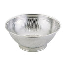 UK18-8ﾊﾟﾝﾁﾝｸﾞ水切りｻﾞﾙ21cm 穴径φ2.2