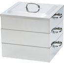 PE業務用角蒸器２段６０cm