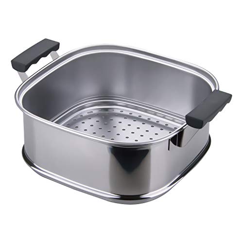 PE18-0角型蒸器 ２４cmの筒