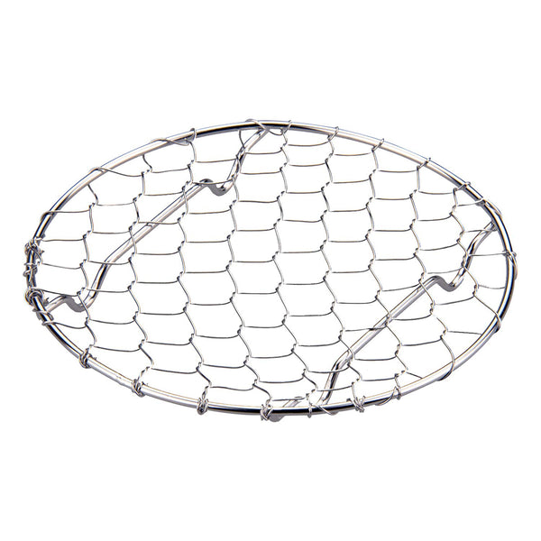 MT18-8手編亀甲足付目皿９cm