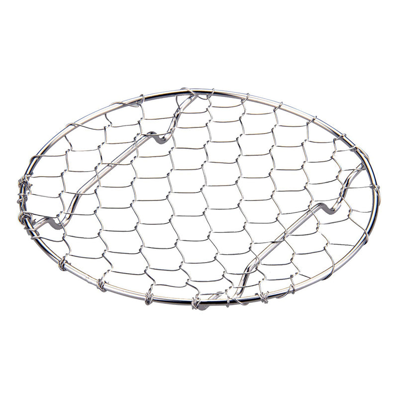 MT18-8手編亀甲足付目皿９cm