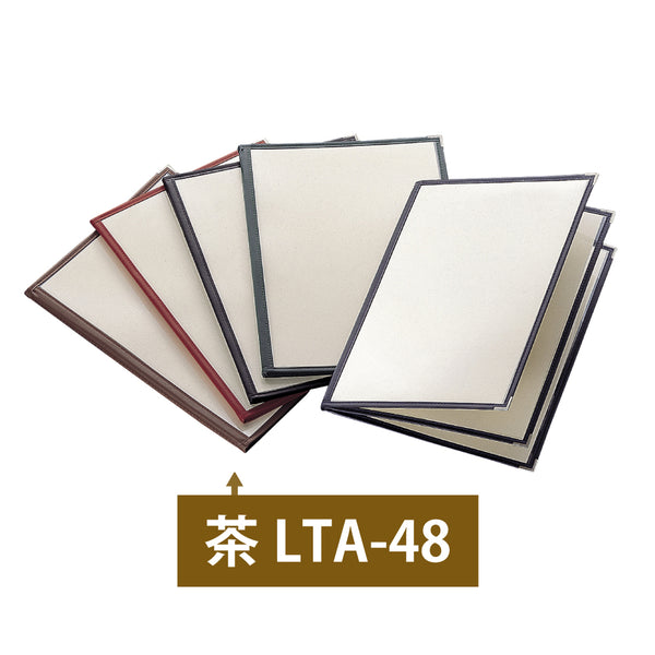 え）LTA-48クリアテーピングﾒﾆｭｰ茶