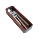 SC木製カトラリーサーバー15257(ﾌﾞﾗｳﾝ)