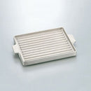 アルミ白仕上焼物皿