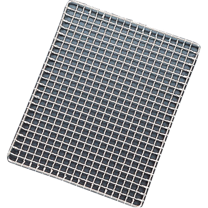 ステンホルモン焼網　外寸21×27㎝