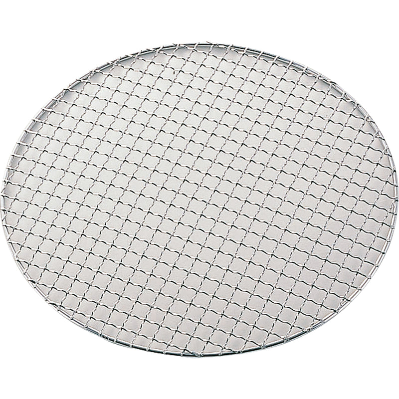 MT18-8ｽﾃﾝ太線ｸﾘﾝﾌﾟ焼網丸24.5cm