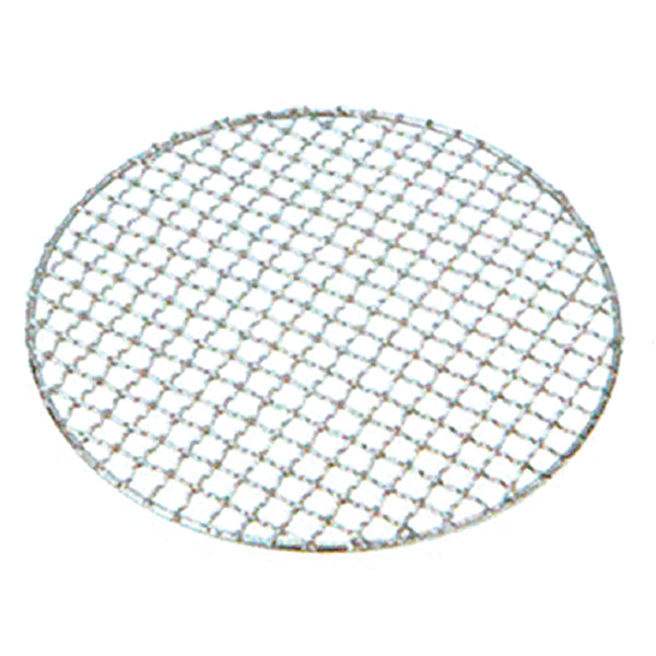 ＭＭステンレス太線丸焼網２４㎝