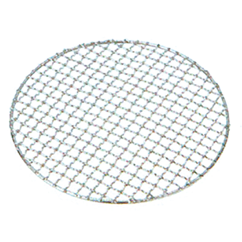 ＭＭステンレス太線丸焼網２４㎝