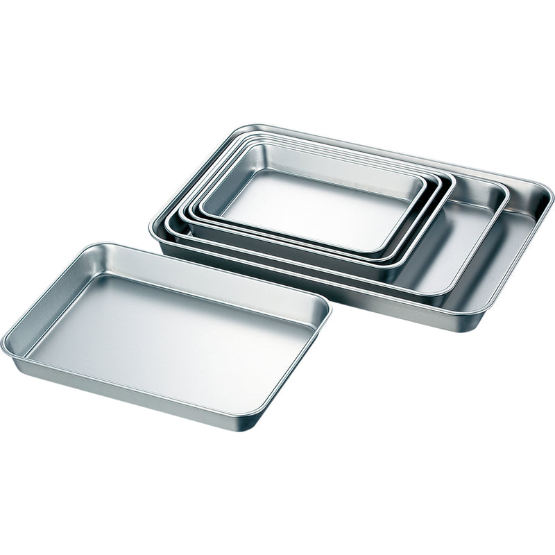 AG18-8ツヤ消浅型角バット６枚取