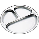 KO１８－８丸ランチ皿三ツ切