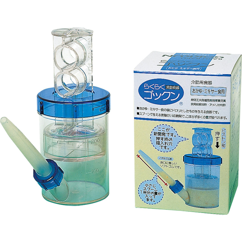 らくらくｺﾞｯｸﾝ おかゆ･ﾐｷｻｰ食用ﾉｽﾞﾙｺﾞﾑ L