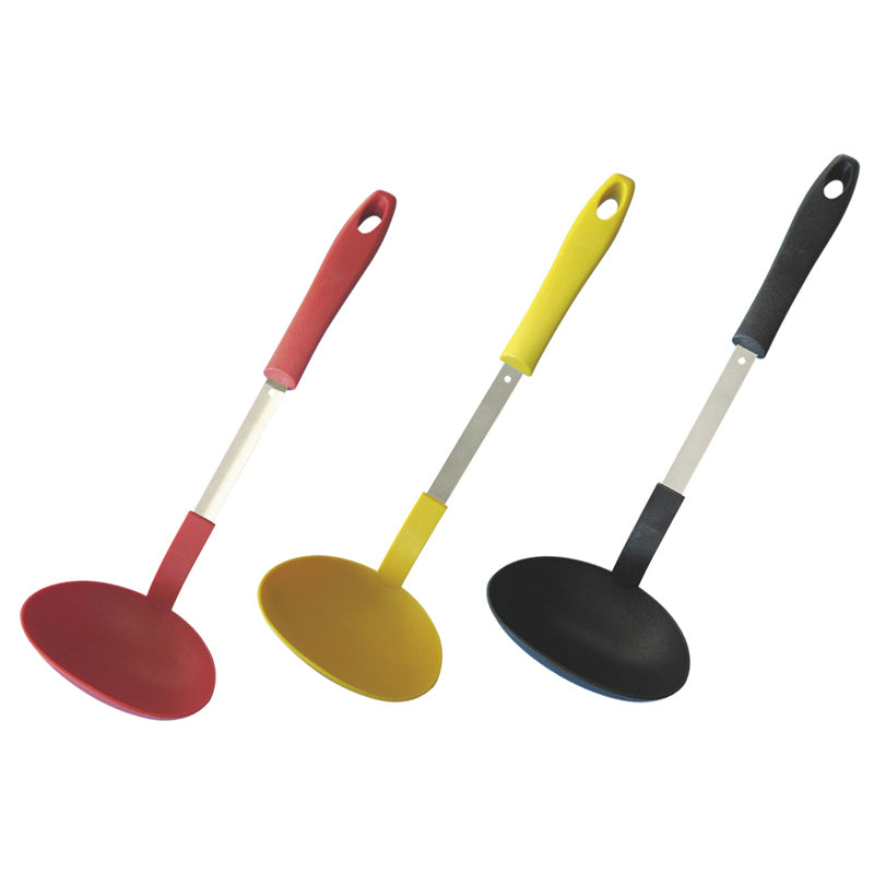 カラフル耐熱抗菌お玉(小)赤