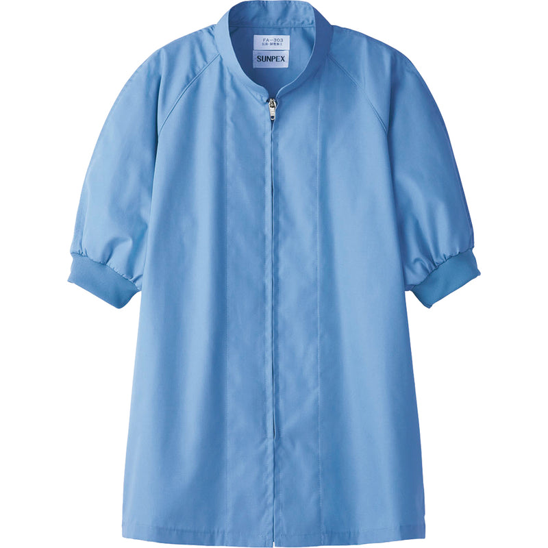 FA-303男女兼用半袖ｺｰﾄｻｯｸｽ5L