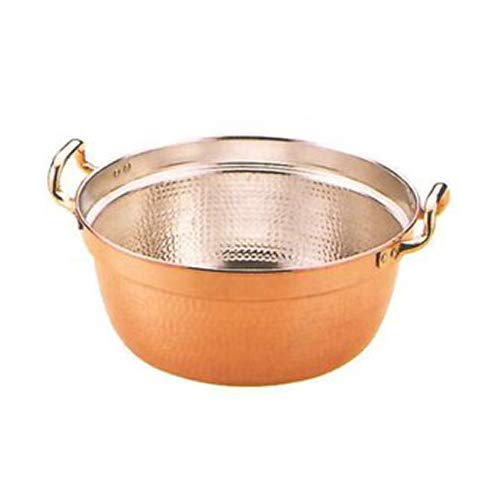 SW銅料理鍋(錫無･両手付)４８cm