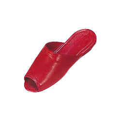 No.500-sインデクションスリッパ前開ﾚｯﾄﾞ