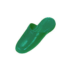 No.500-sｲﾝﾃﾞｸｼｮﾝスリッパ前かぶりｸﾞﾘｰﾝ