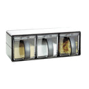 1121ｺﾝﾊﾟｸﾄ調味料ｹｰｽ3P/Nﾌｫﾙﾏ･ｽﾃﾝﾚｽ3