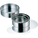 AG18-8総絞りレアケーキ型(底取)21cm