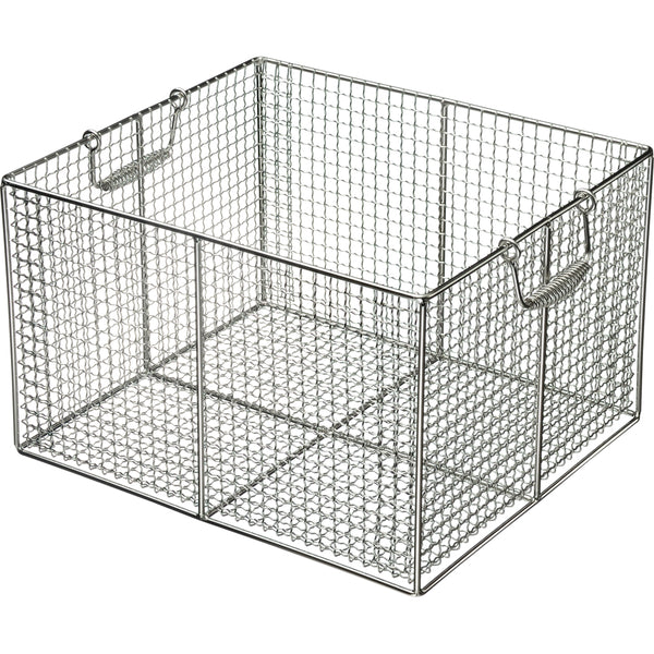 MT18-8ｽﾌﾟｰﾝ洗浄篭(ｸﾘﾝﾌﾟ目)375*330*230