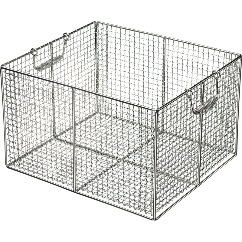 MT18-8ｽﾌﾟｰﾝ洗浄篭(ｸﾘﾝﾌﾟ目)375*330*230