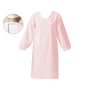 ｳﾙﾄﾗﾄﾞﾗｲｴﾌﾟﾛﾝ 袖付･ｺﾞﾑ E1204-4G ﾋﾟﾝｸ