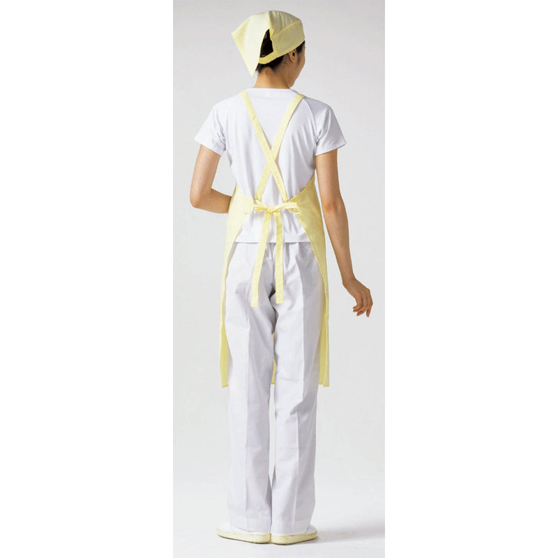 ｳﾙﾄﾗﾄﾞﾗｲｴﾌﾟﾛﾝ たすき掛 E1004-3T ｸﾘｰﾑ