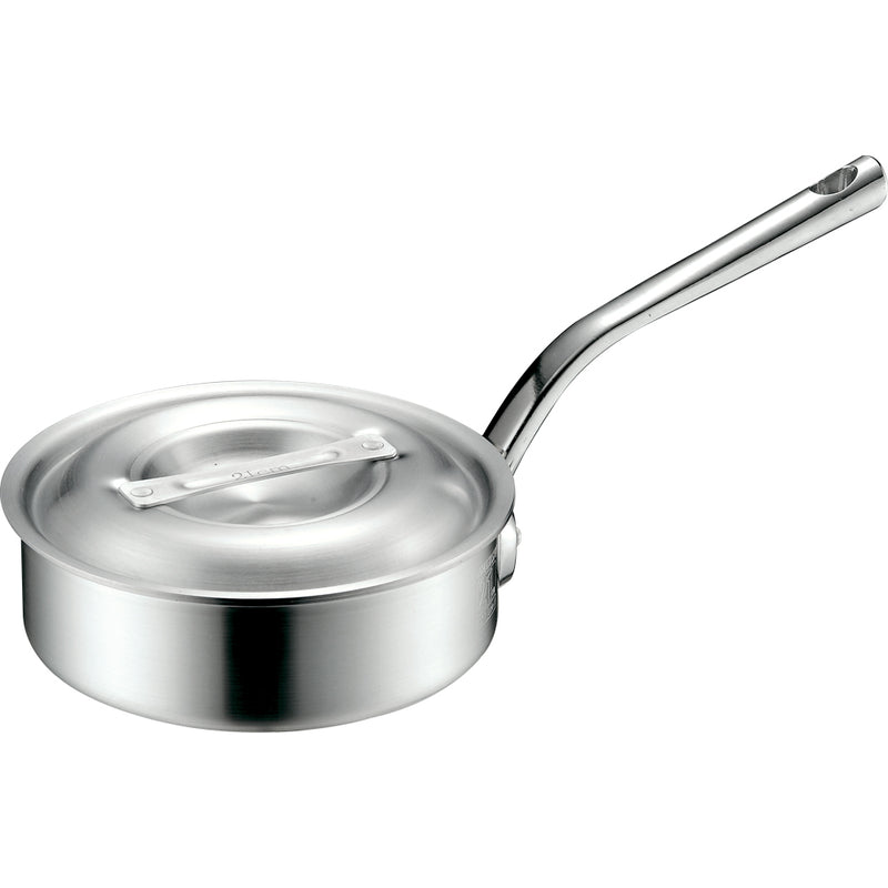 MTIﾌﾟﾛｶﾞｽﾄ ｱﾙﾐ浅型片手鍋18cm(目盛付)