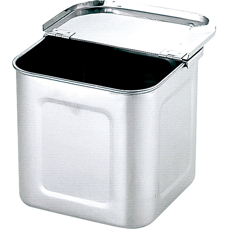 UK18-8角キッチンポット割蓋10.5cm