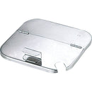 UK18-8角キッチンポット割蓋12cm