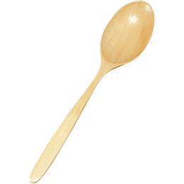 白木カレースプーン