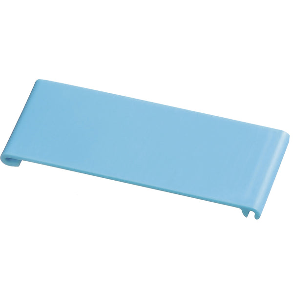 MT18-8食器ｶｺﾞ45㎜ﾋﾟｯﾁ用青PCﾌﾟﾚｰﾄ