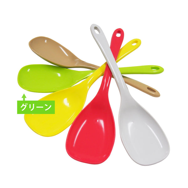 シリコンお料理スプーン　グリーン