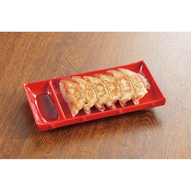 千羽鶴ＳＰ－３２Ｂ　角仕切皿　黒