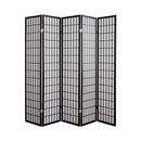 SKR-219BKﾊｲﾀｲﾌﾟ障子5連ｽｸﾘｰﾝ ﾌﾞﾗｯｸ