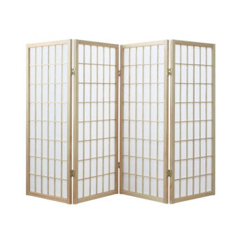 SKR-370NA障子4連ｽｸﾘｰﾝ ﾅﾁｭﾗﾙ