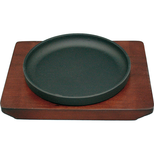 IK鉄スタッキングステーキ皿17cm