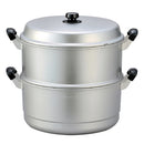 ﾎｸｱ ｽﾁｰﾑｸｯｶｰ一重セット33㎝