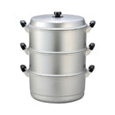 ﾎｸｱ ｽﾁｰﾑｸｯｶｰ二重セット33㎝