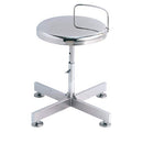 BCZ-4ｽﾃﾝﾚｽﾁｪｱｰ腰あて付※ｽﾃﾝﾚｽ固定脚