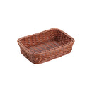 抗菌樹脂 角型ﾊﾞｽｹｯﾄ(ﾌﾞﾗｳﾝ) 27型