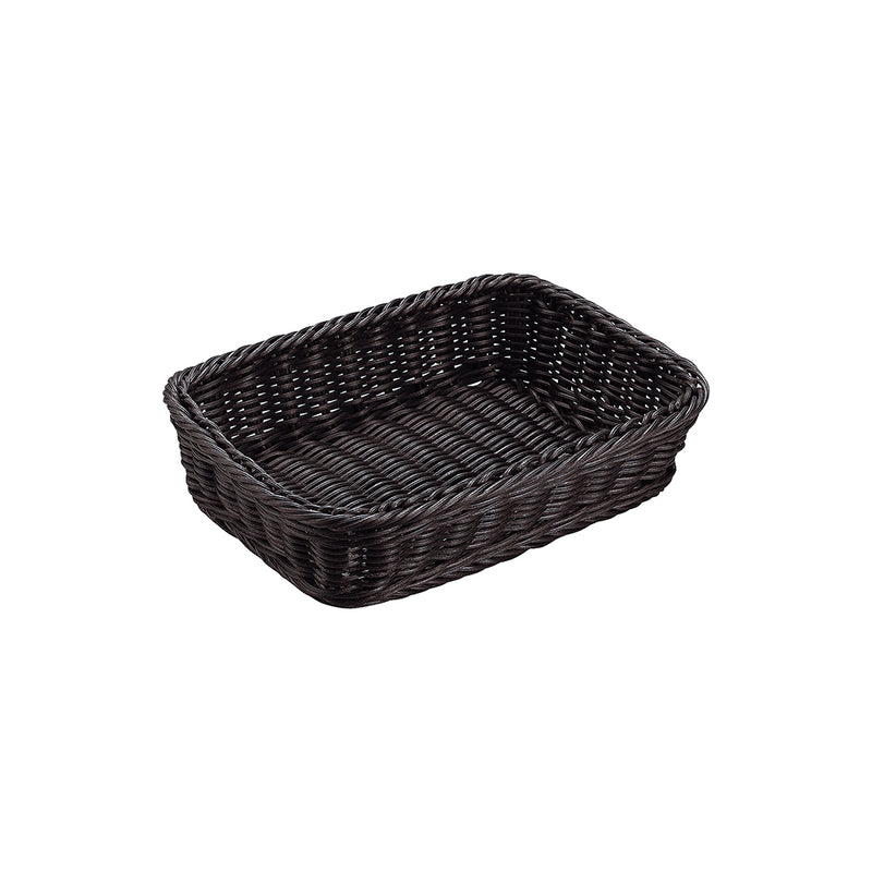 抗菌樹脂 角型ﾊﾞｽｹｯﾄ(ﾌﾞﾗｯｸ) 27型