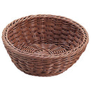 抗菌樹脂 丸型ﾊﾞｽｹｯﾄ(ﾌﾞﾗｳﾝ) 21型