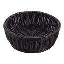 抗菌樹脂 丸型ﾊﾞｽｹｯﾄ(ﾌﾞﾗｯｸ) 27型