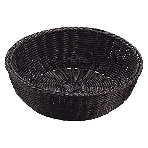 抗菌樹脂 丸型ﾊﾞｽｹｯﾄ(ﾌﾞﾗｯｸ) 30型