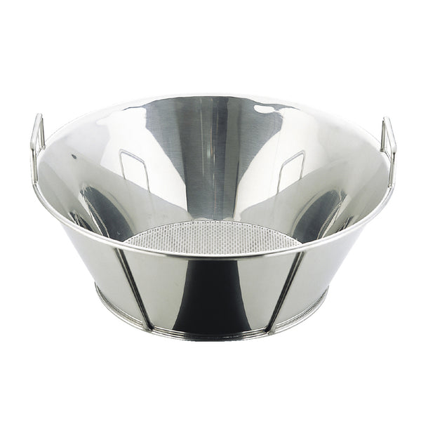 UK18-8揚げｻﾞﾙ/底ﾊﾟﾝﾁﾝｸﾞ 65cm φ2.2