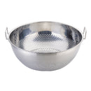 UK18-8ﾊﾟﾝﾁﾝｸﾞ浅型ｻﾞﾙ50㎝固定ﾊﾝﾄﾞﾙ