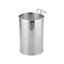 UK18-8ﾊﾟﾝﾁﾝｸﾞ丸ｽｰﾌﾟ取りｻﾞﾙ20㎝φ1.5